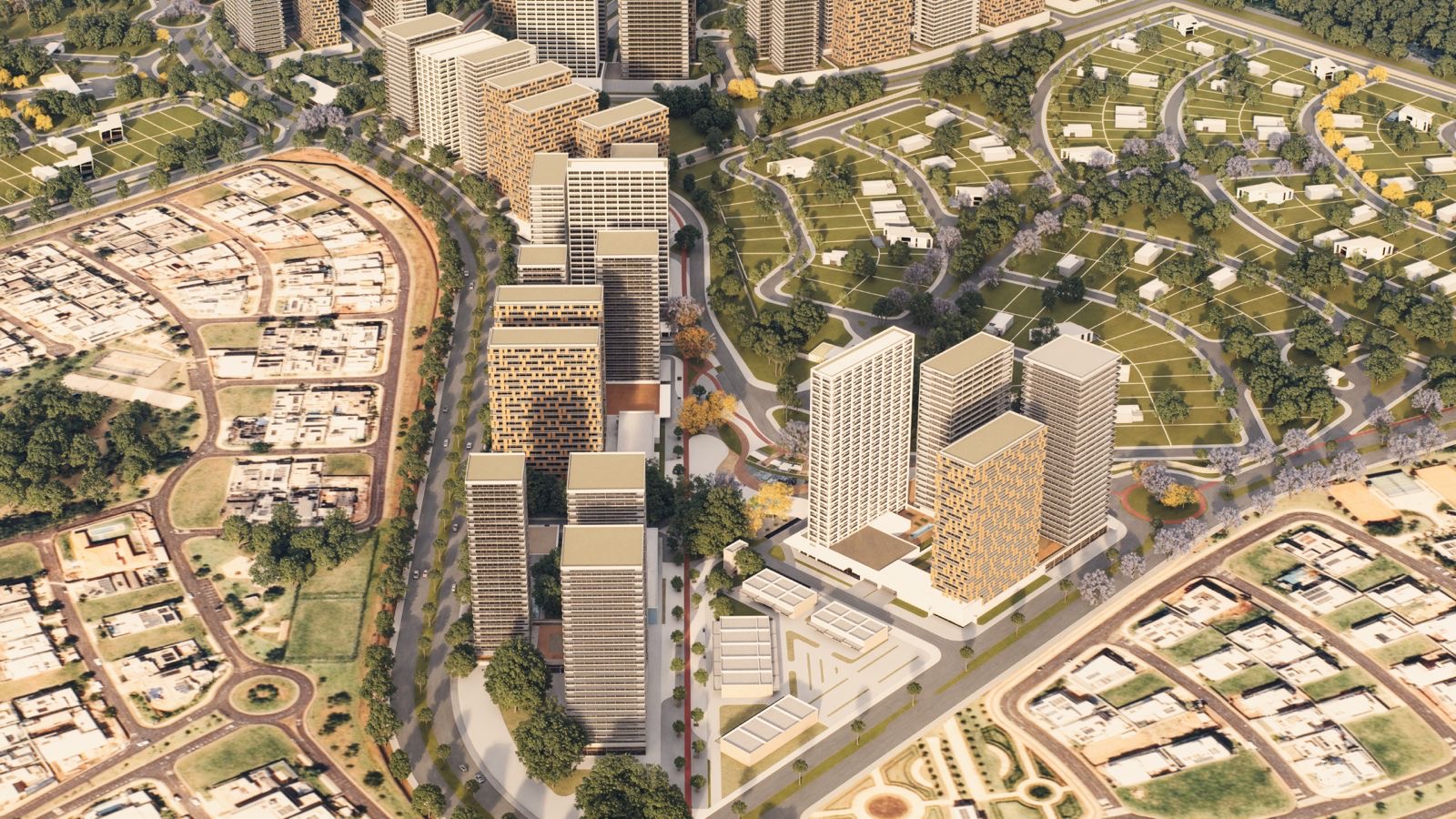 Vista aérea AL'DORA City